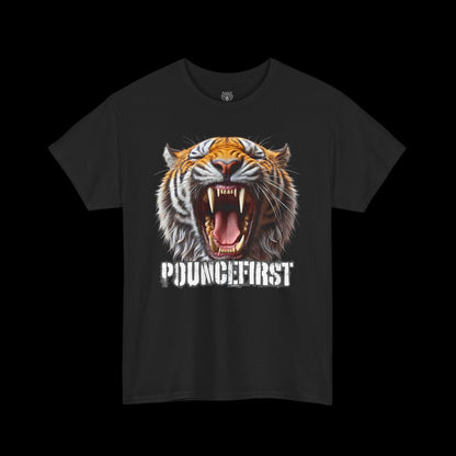 Tiger Breath Tee – Fierce Tiger Roar Graphic T-Shirt