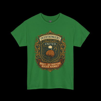 Overthinkers United Tee - Unisex Heavy Cotton Shirt