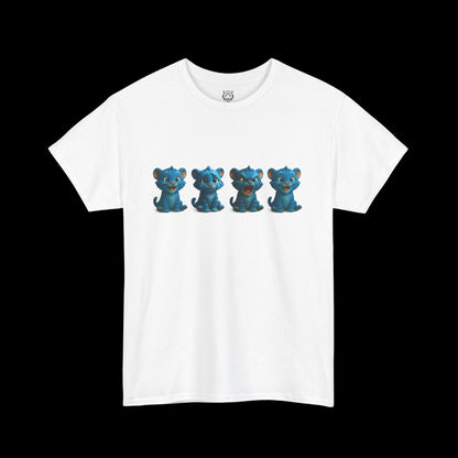 Baby Blue Tiger Cub Tee - The Many Faces of Baby Pounce