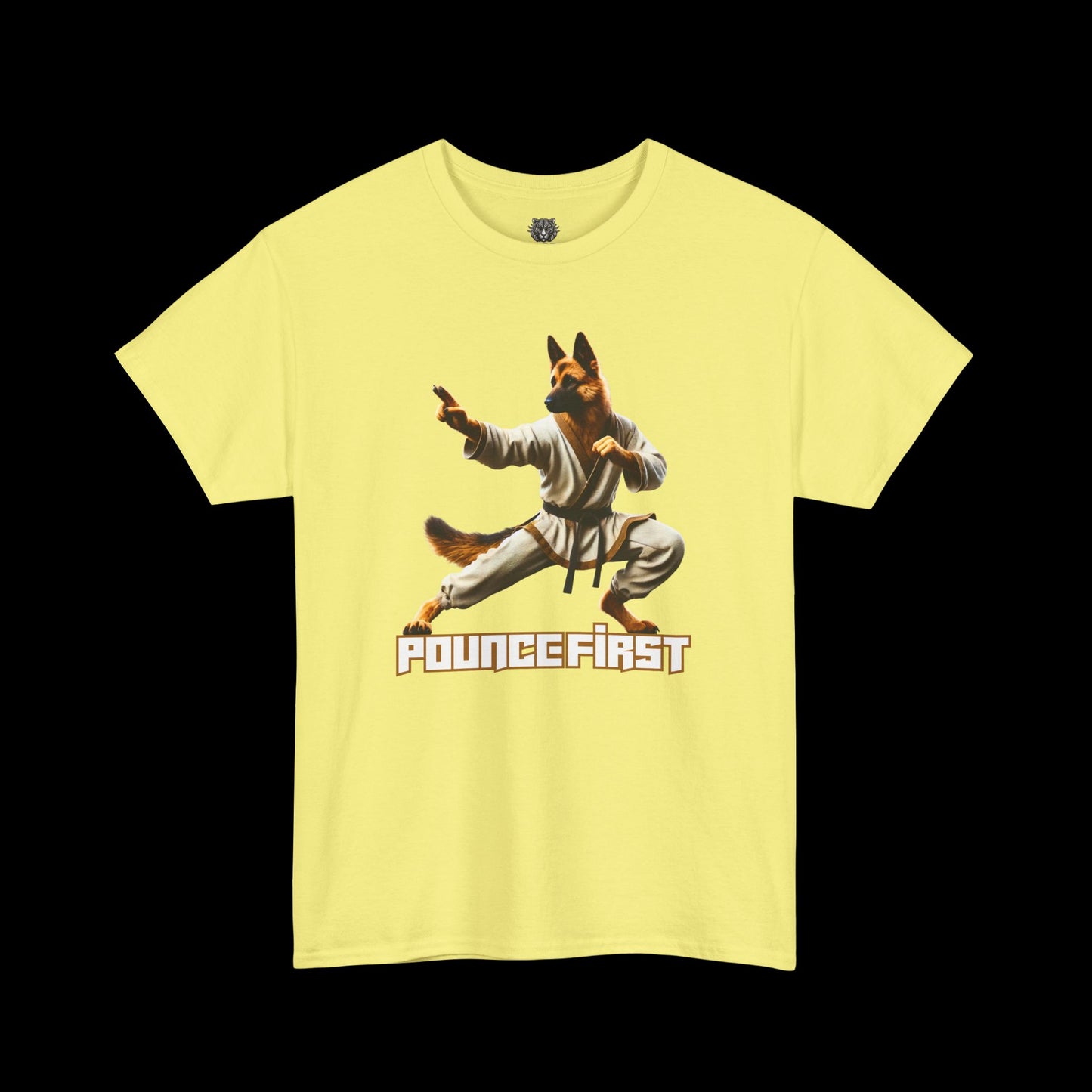 Judo Shepherd Tee – Martial Arts Dog Graphic T-Shirt