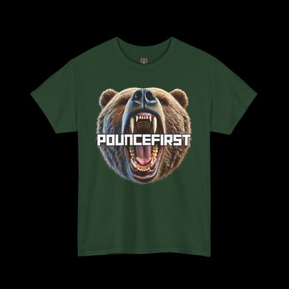 Roaring Bear Tee – Fierce Bear Graphic T-Shirt