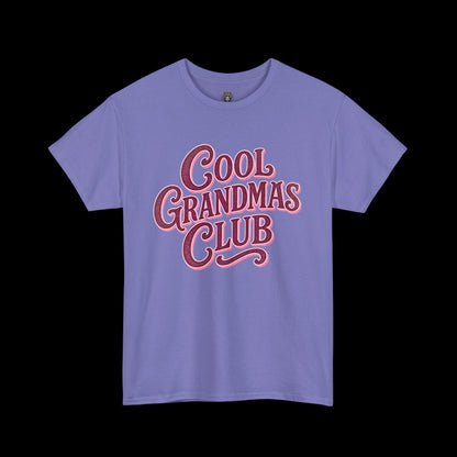 Cool Grandmas Club Tee - Graphic Font Logo