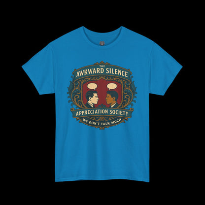 Awkward Silence Appreciation Society Tee - Graphic Crest Shirt