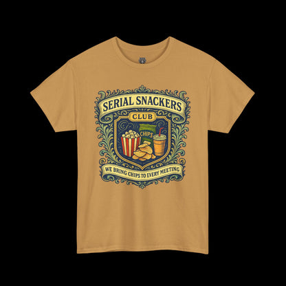 Serial Snackers Club Tee -Official Graphic Crest