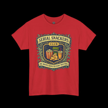 Serial Snackers Club Tee -Official Graphic Crest
