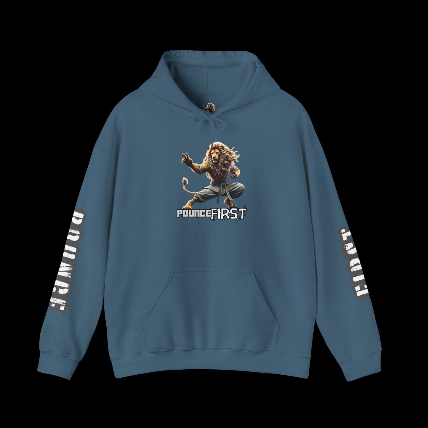 Karate Lion Hoodie - Be the King