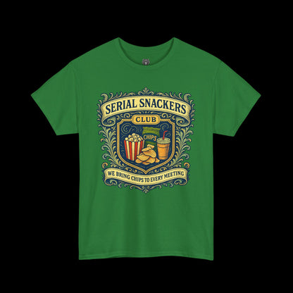Serial Snackers Club Tee -Official Graphic Crest