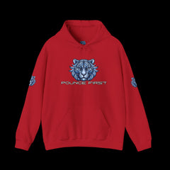 Pounce First Blue Tiger Hoodie – Wear the Power of the Tiger