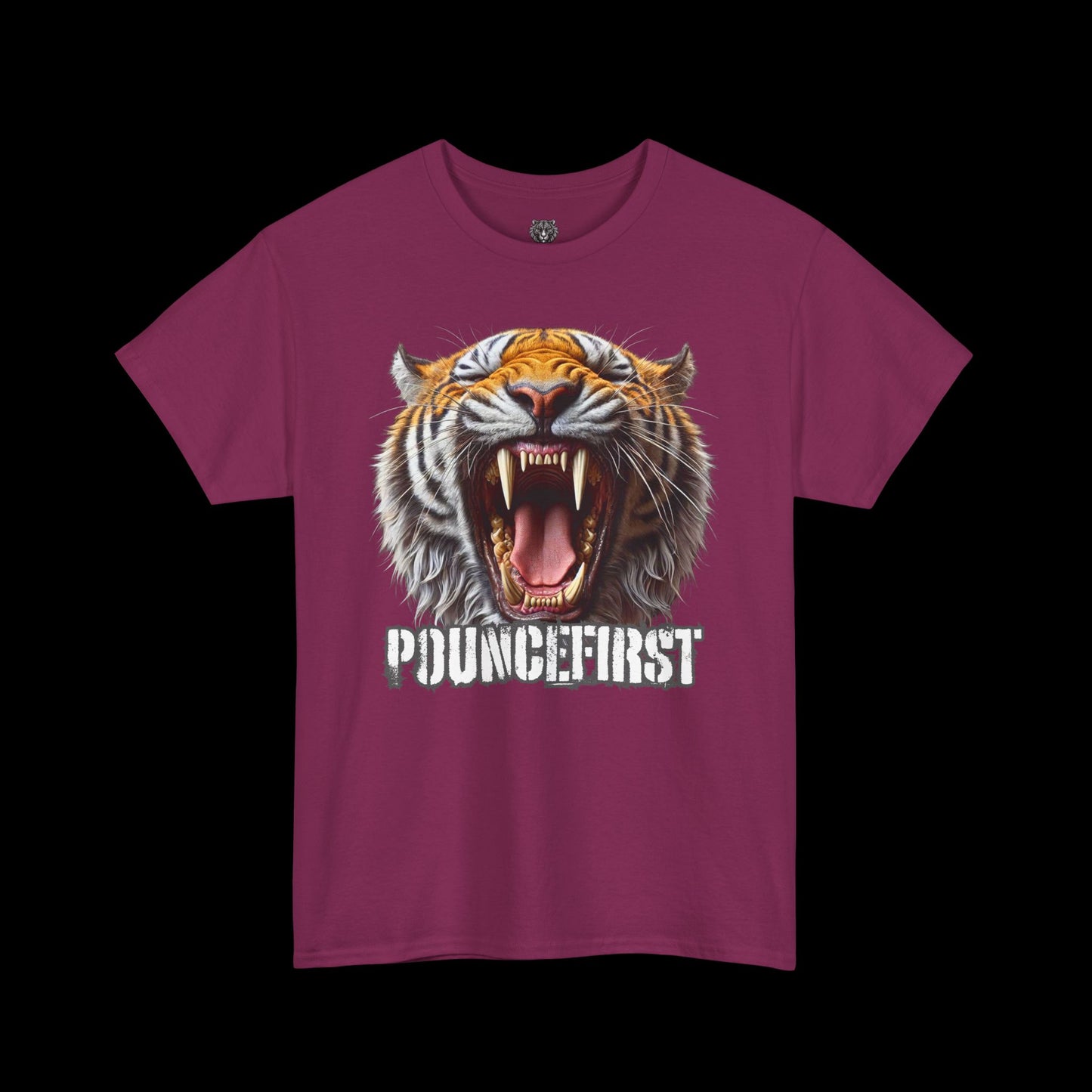 Tiger Breath Tee – Fierce Tiger Roar Graphic T-Shirt