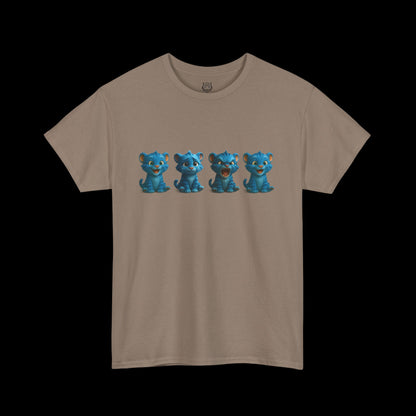 Baby Blue Tiger Cub Tee - The Many Faces of Baby Pounce