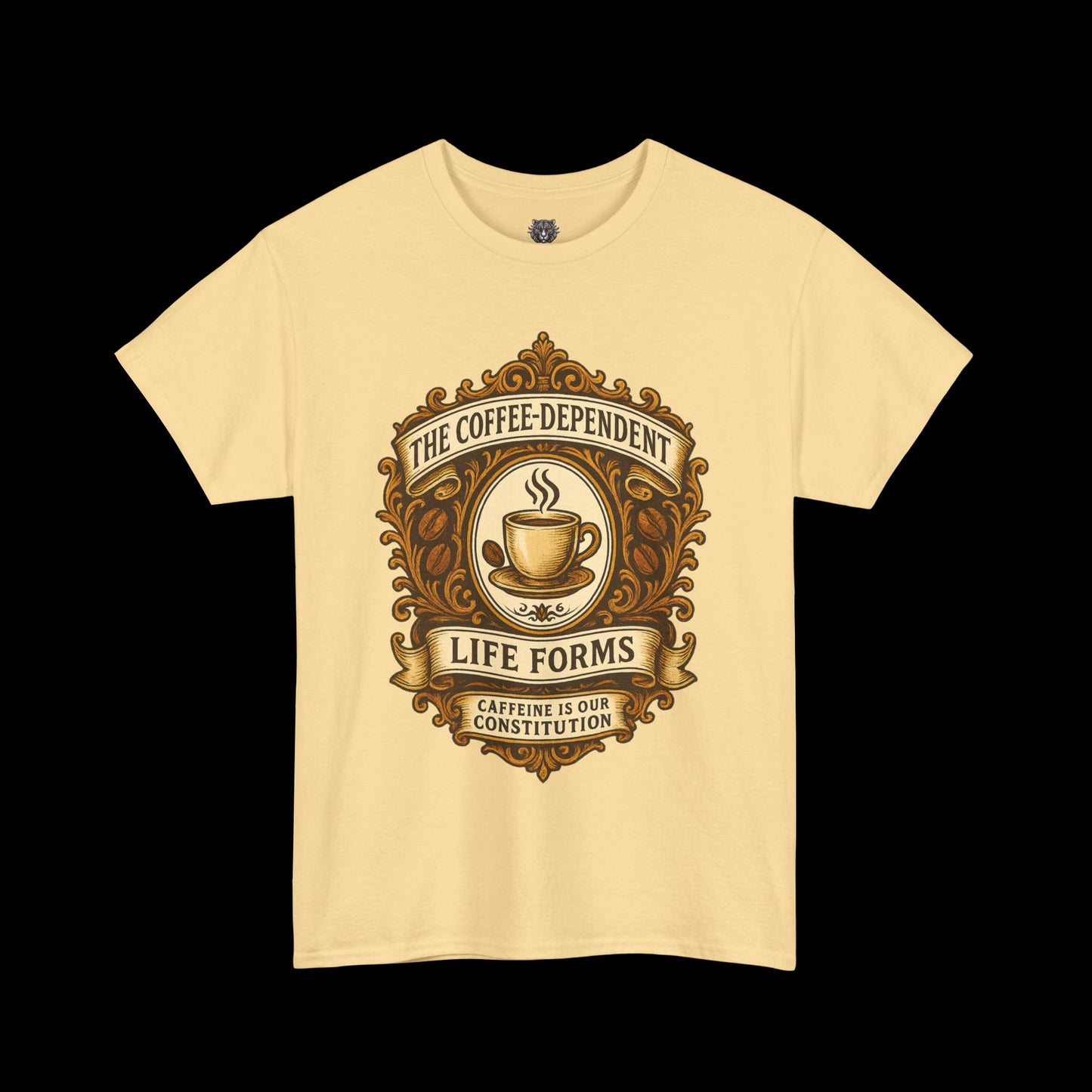 Coffee Dependent Life Forms Tee