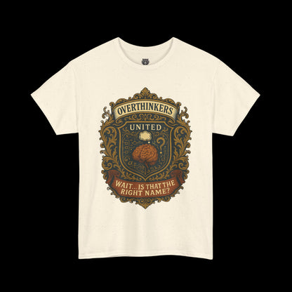 Overthinkers United Tee - Unisex Heavy Cotton Shirt