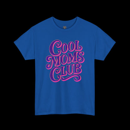 Cool Moms Club Tee - Graphic Font Logo