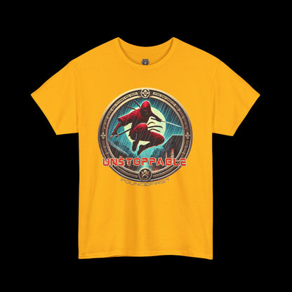 Unstoppable Red Ninja Tee – Awaken the Warrior Within