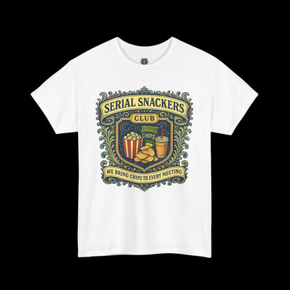 Serial Snackers Club Tee -Official Graphic Crest