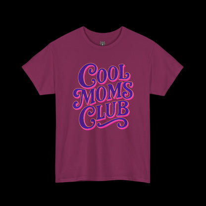 Cool Moms Club Tee - Graphic Font Logo