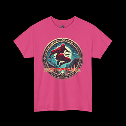Unstoppable Red Ninja Tee – Awaken the Warrior Within