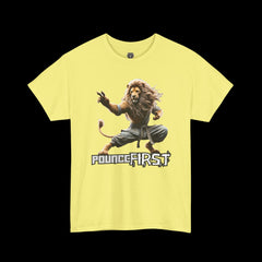 Karate Lion Tee – Fierce Lion Graphic T-Shirt