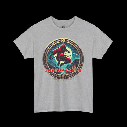 Unstoppable Red Ninja Tee – Awaken the Warrior Within