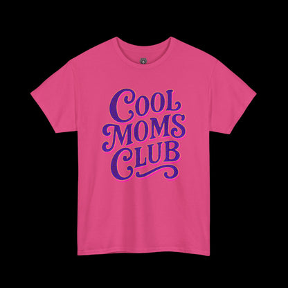 Cool Moms Club Tee - Graphic Font Logo