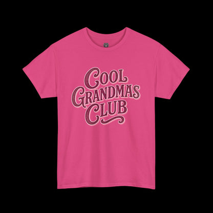 Cool Grandmas Club Tee - Graphic Font Logo
