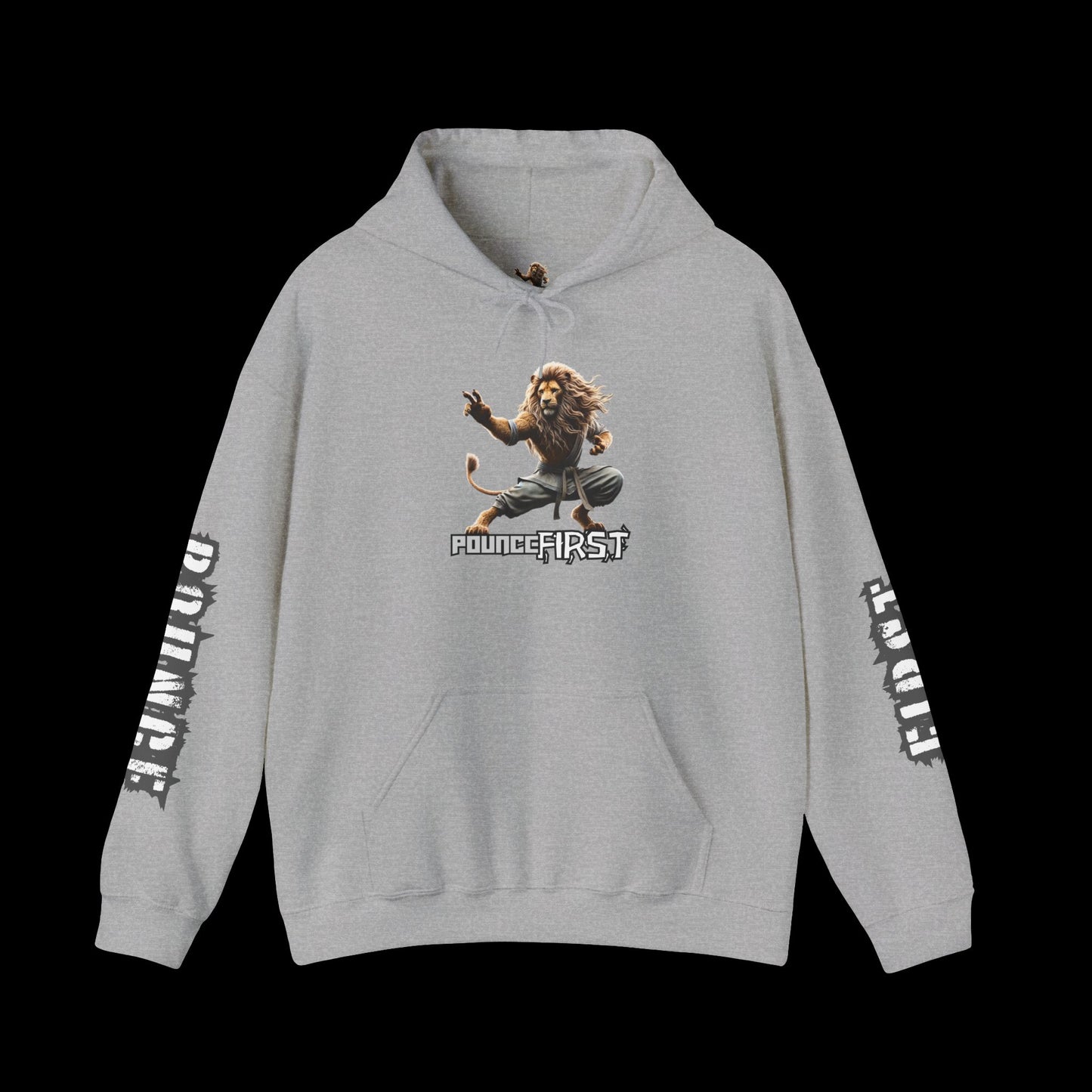 Karate Lion Hoodie - Be the King