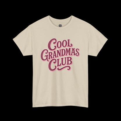 Cool Grandmas Club Tee - Graphic Font Logo