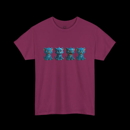 Baby Blue Tiger Cub Tee - The Many Faces of Baby Pounce