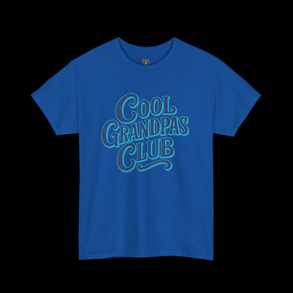 Cool Grandpas Club Tee - Graphic Font Logo