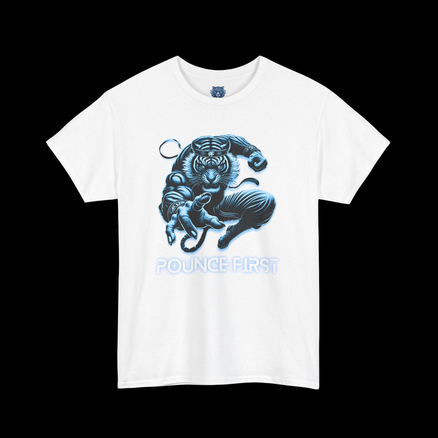 Tae Tiger Tee – Fierce Taekwondo Tiger Graphic T-Shirt