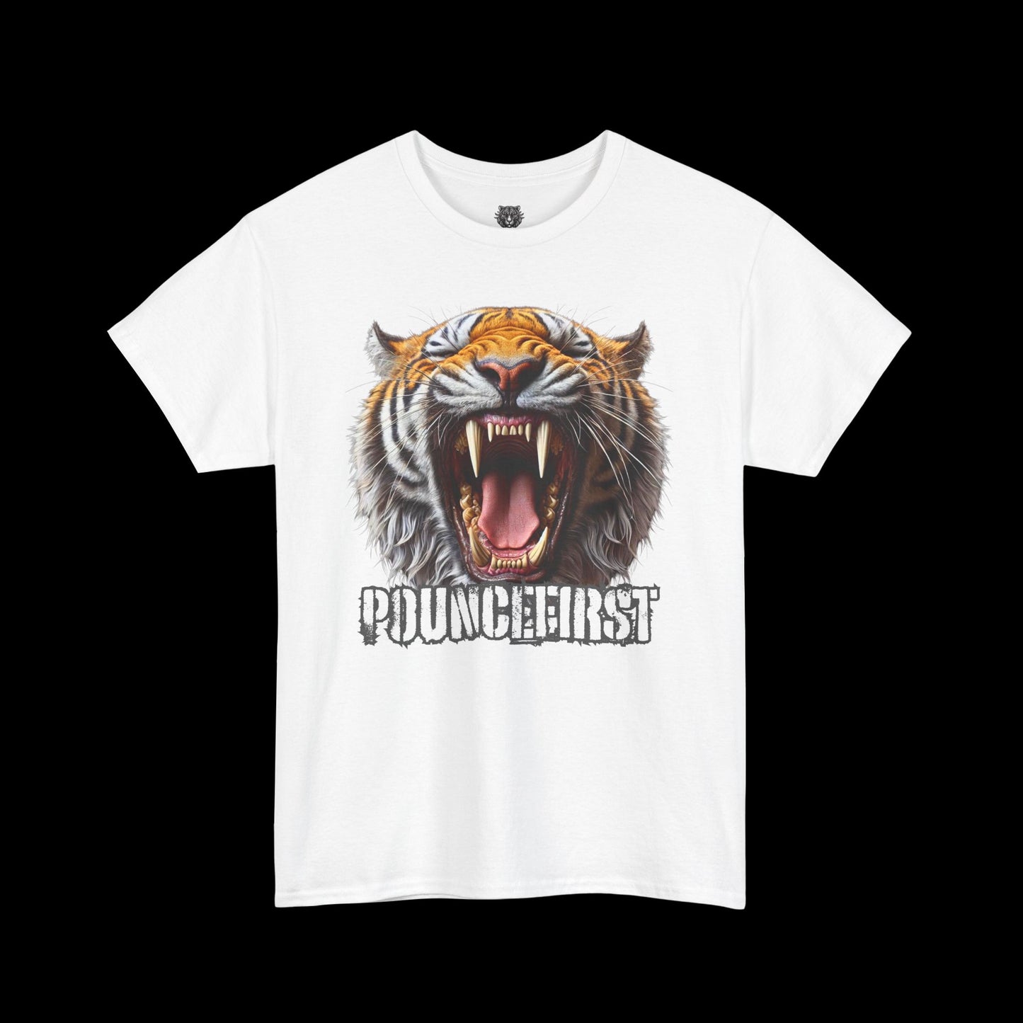 Tiger Breath Tee – Fierce Tiger Roar Graphic T-Shirt