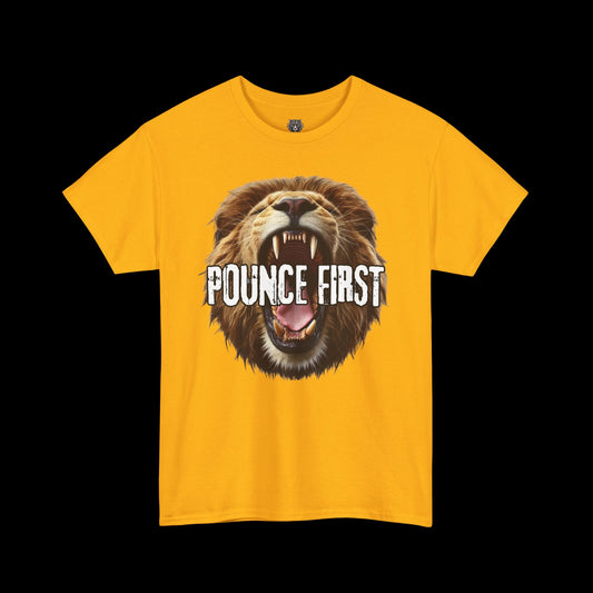 Lion Breath Roaring Graphic Tee – Bold Lion Design Shirt