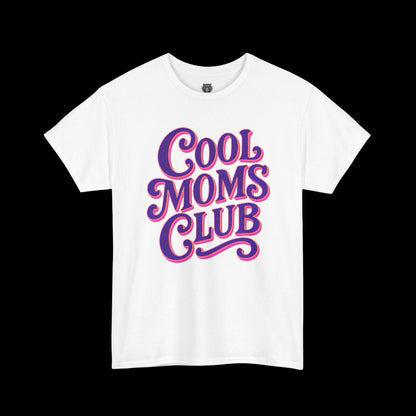 Cool Moms Club Tee - Graphic Font Logo