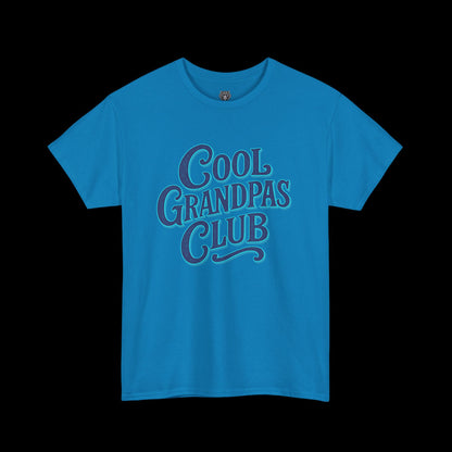 Cool Grandpas Club Tee - Graphic Font Logo