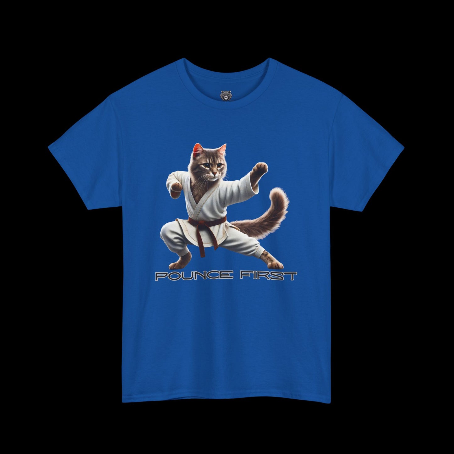 Jiu-Jitsu Cat Tee – Martial Arts Cat Graphic T-Shirt