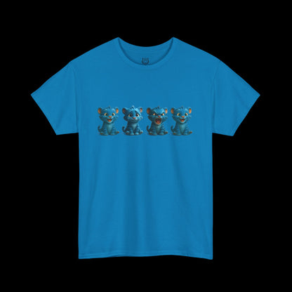 Baby Blue Tiger Cub Tee - The Many Faces of Baby Pounce