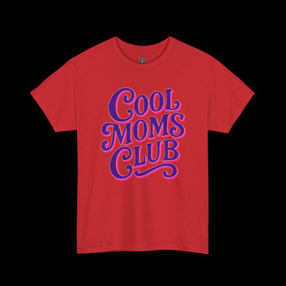 Cool Moms Club Tee - Graphic Font Logo