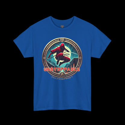 Unstoppable Red Ninja Tee – Awaken the Warrior Within