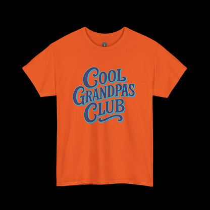 Cool Grandpas Club Tee - Graphic Font Logo