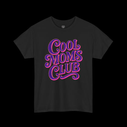 Cool Moms Club Tee - Graphic Font Logo