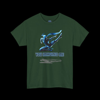 You Imagined Me - Blue Ninja Jumping Graphic Tee