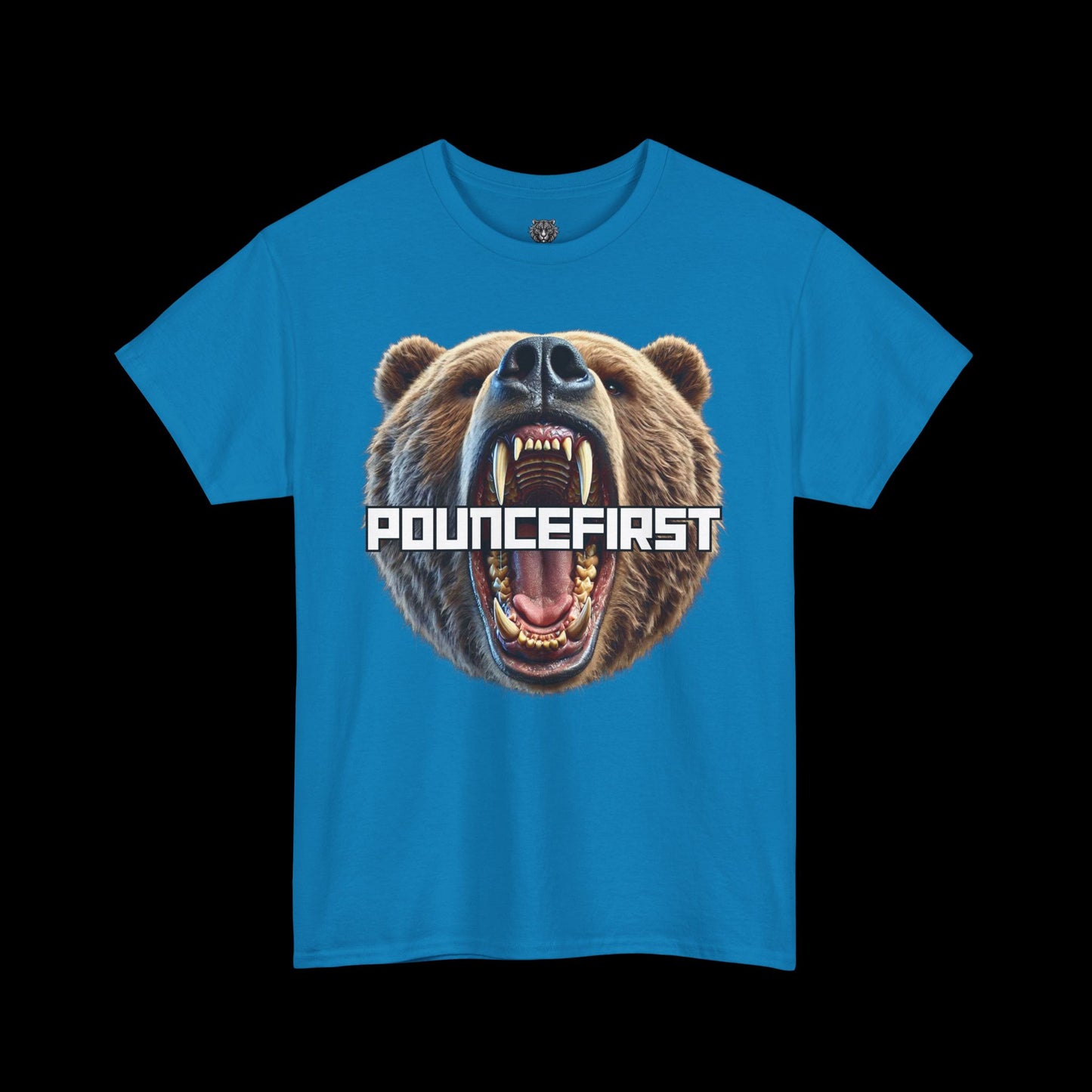 Roaring Bear Tee – Fierce Bear Graphic T-Shirt