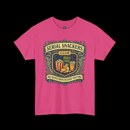 Serial Snackers Club Tee -Official Graphic Crest