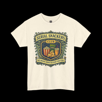 Serial Snackers Club Tee -Official Graphic Crest