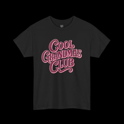 Cool Grandmas Club Tee - Graphic Font Logo