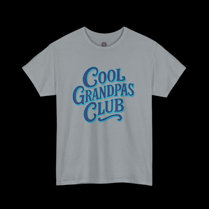 Cool Grandpas Club Tee - Graphic Font Logo