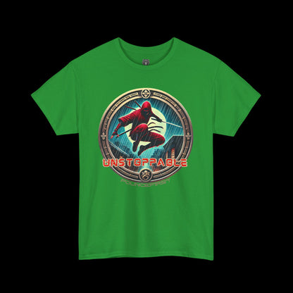 Unstoppable Red Ninja Tee – Awaken the Warrior Within