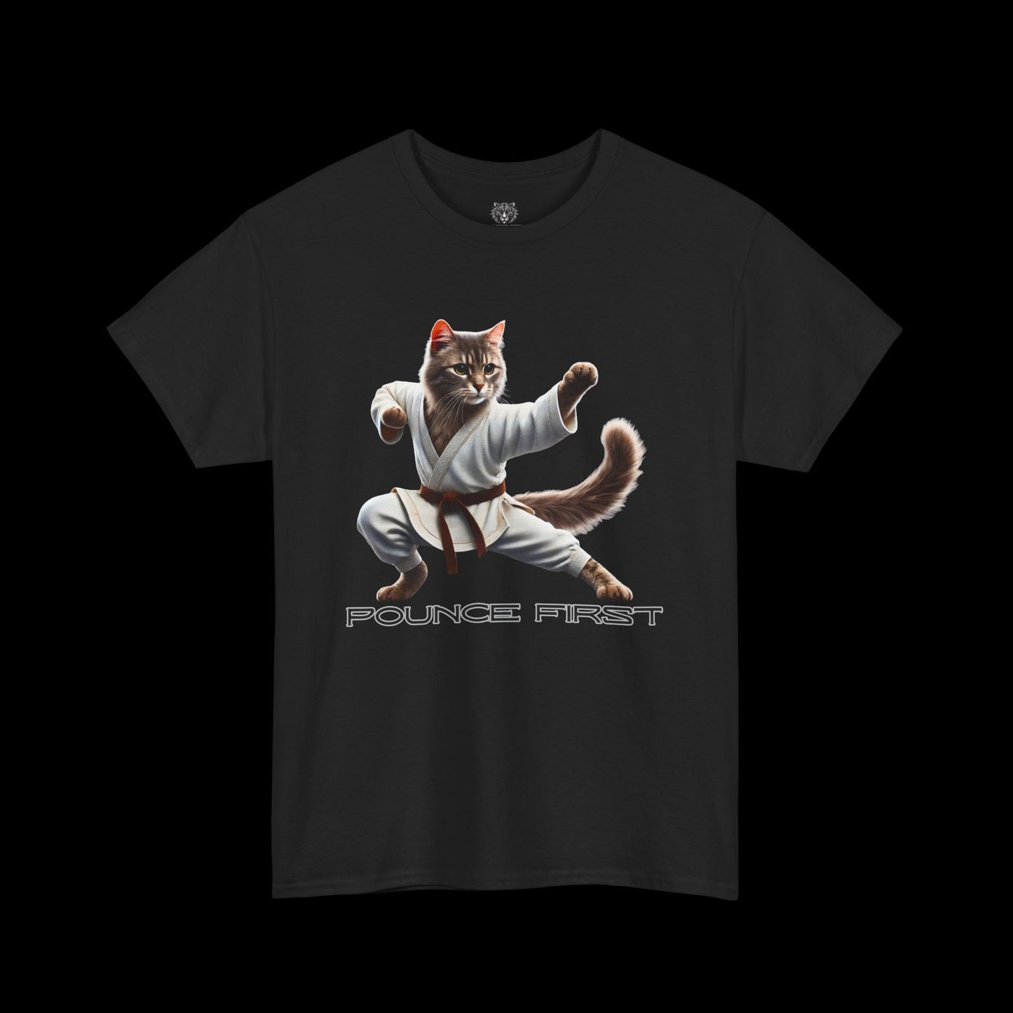 Jiu-Jitsu Cat Tee – Martial Arts Cat Graphic T-Shirt