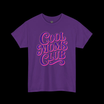 Cool Moms Club Tee - Graphic Font Logo