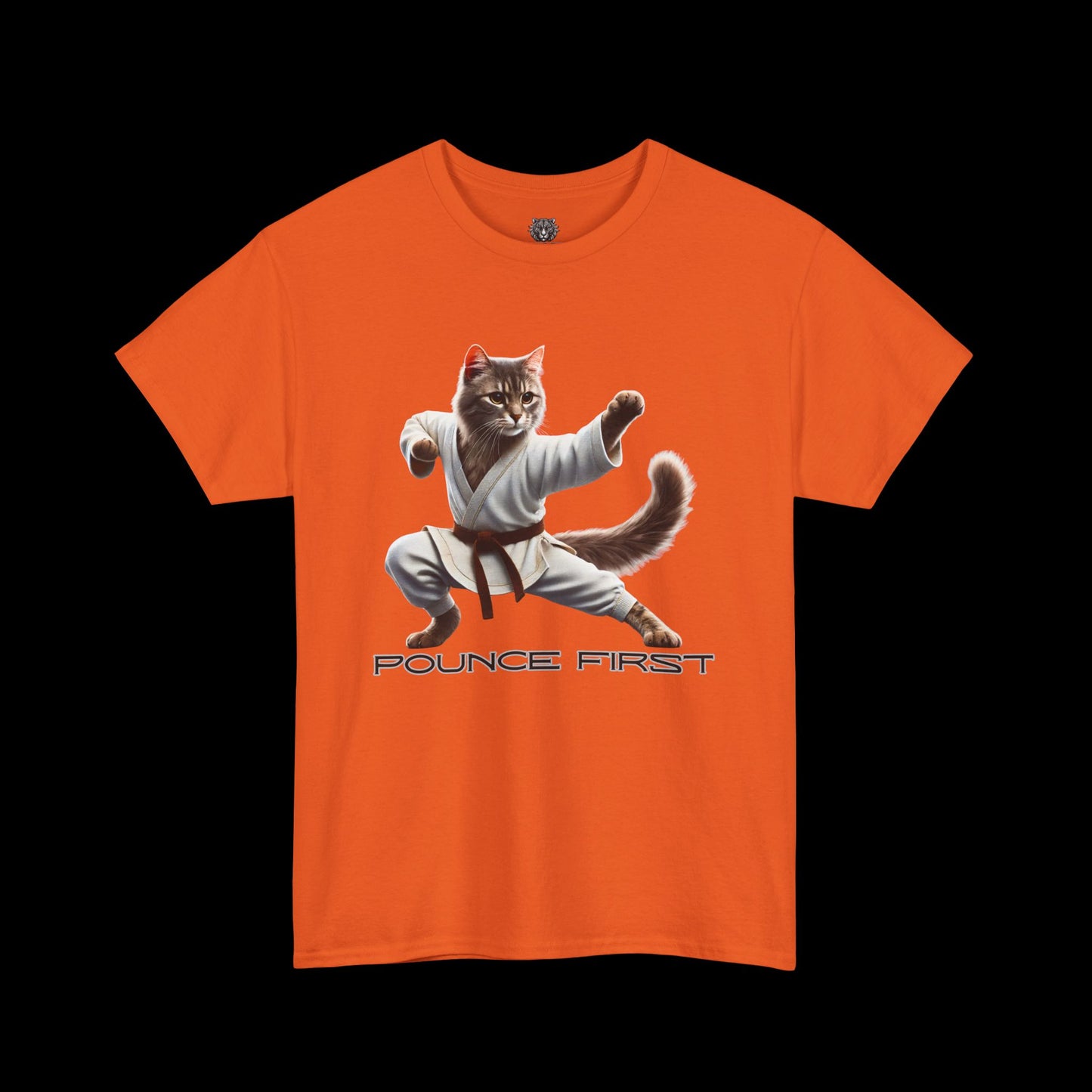 Jiu-Jitsu Cat Tee – Martial Arts Cat Graphic T-Shirt